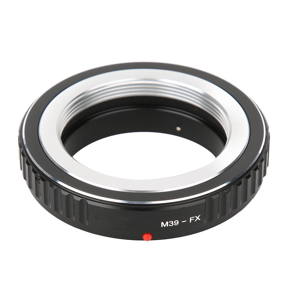 Fikaz M39-FX Camera Lens Mount Adapter Ring for Zenit M39 Lens to for Fujifilm FX Mount Camera