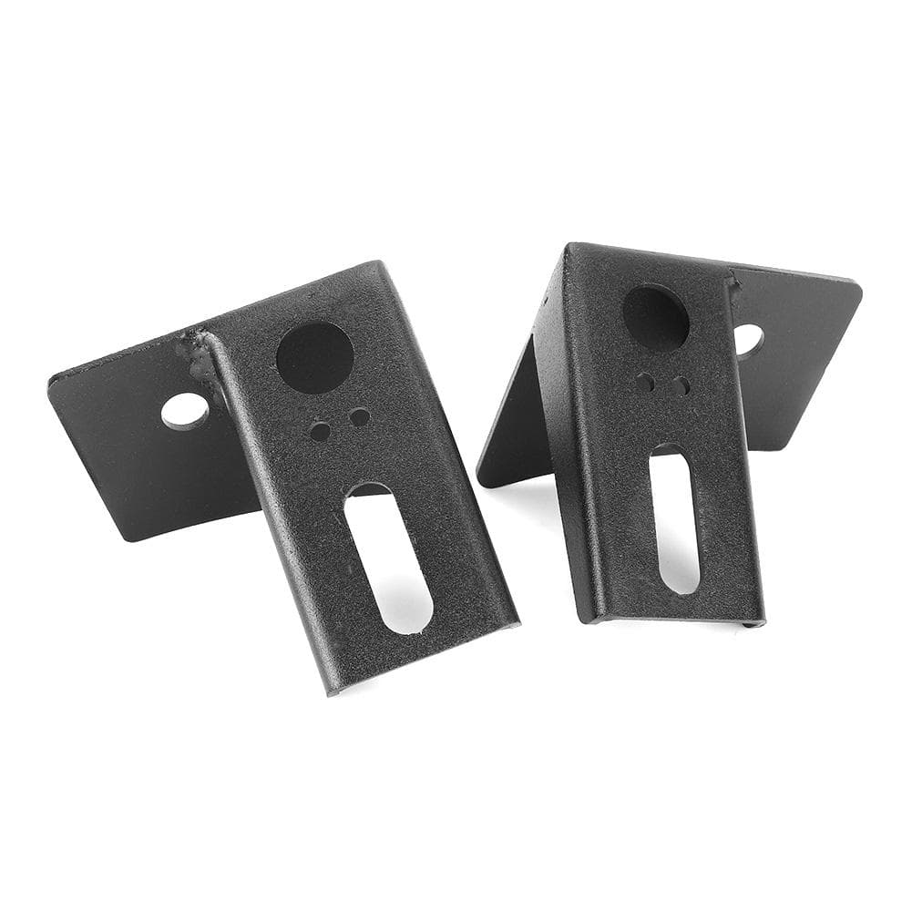 Metal Car Spotlight Holder A Pillar Bracket Fits for Jeep Wrangler JK 20072017 black