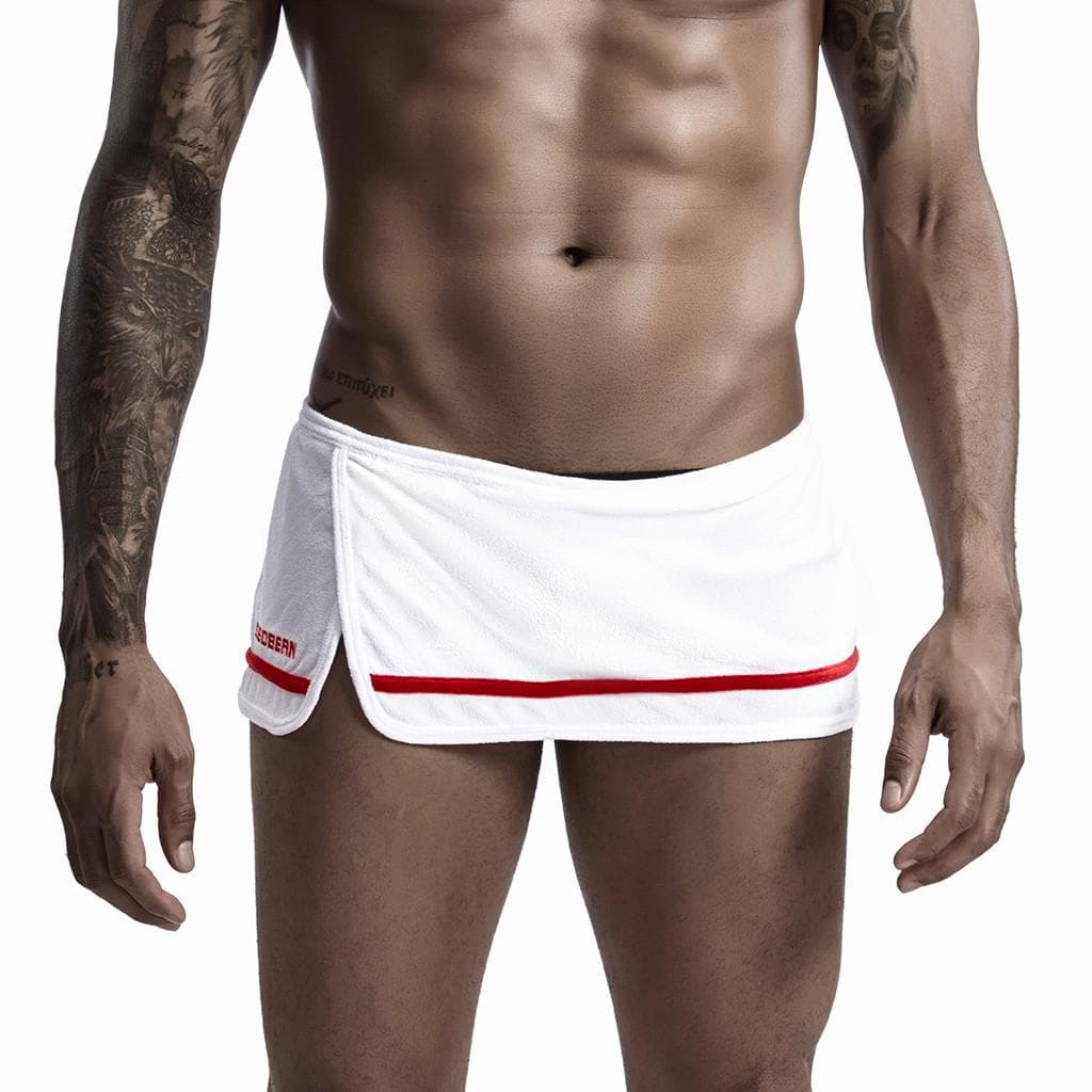 Men's New Style Home Sports Shorts Pure Arrow Trousers Fashion Pure Home Pants XL white