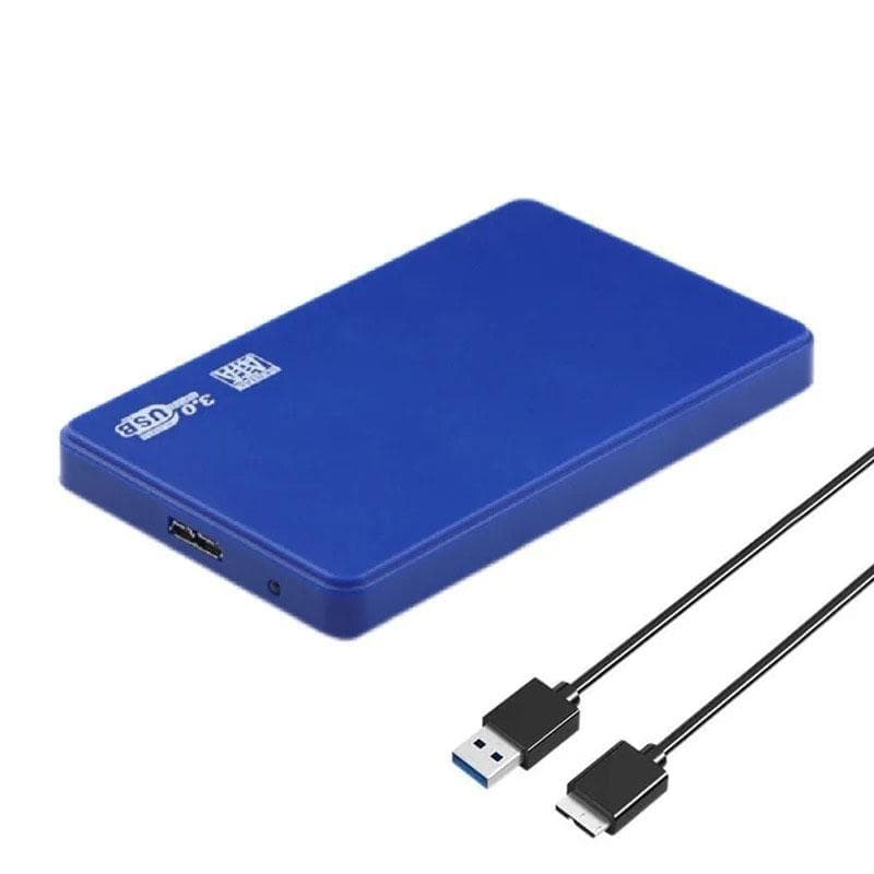 USB 3.0 to 2.5 Inch Hard Drive Case SATA HDD SSD Enclosure Mobile Hard Disk Case 5Gbps External Storage HDD Box for PC Laptop Smartphone