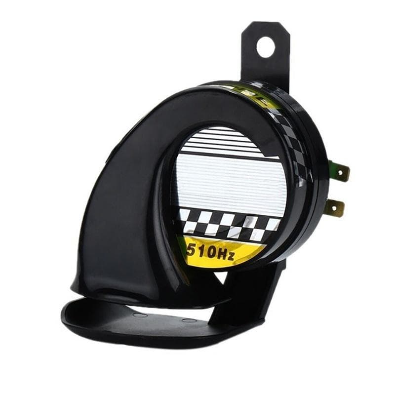 Super Loud 10-2000DB Air Snail Horn Waterproof for 12V Car Truck Lorry SUV RV Boat Loud Camper black