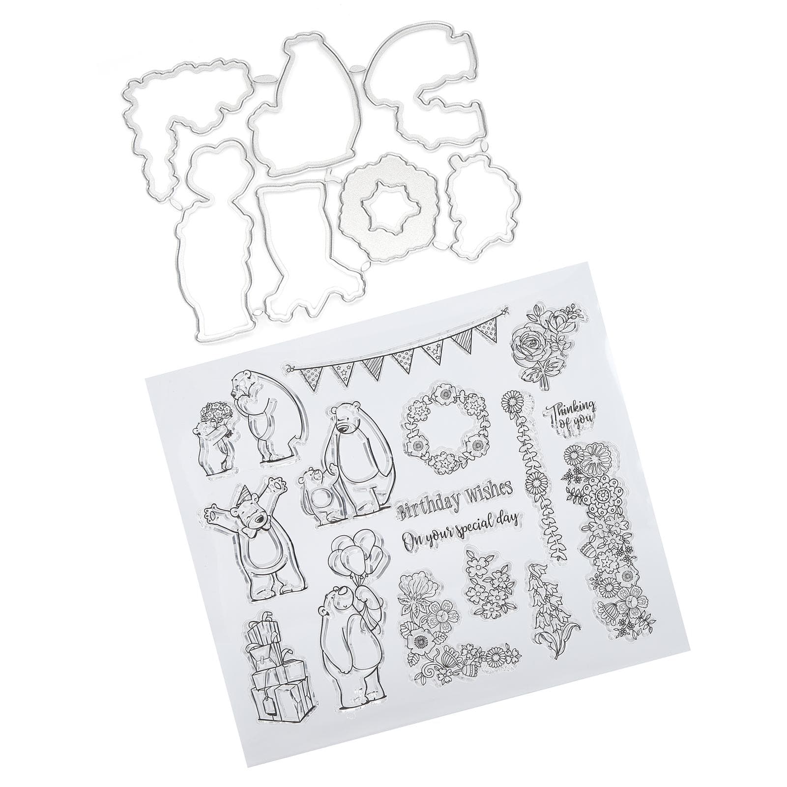 Transparent Seal Making TPR Stamp Making Mold Embossed Scrapbook Paper Craft Supplies