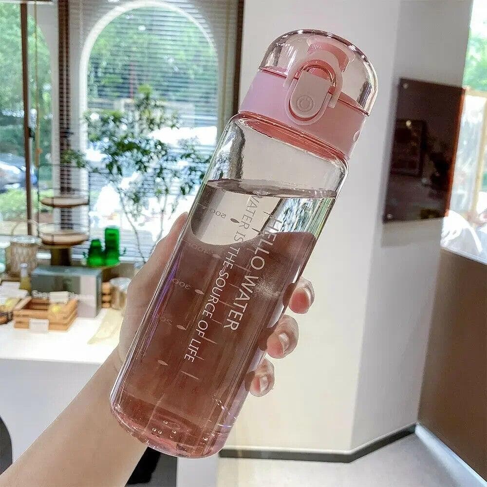 Sports Water Bottle 780ml Portable Gym Travel Clear Leakproof Drinking Bottle 780ML
