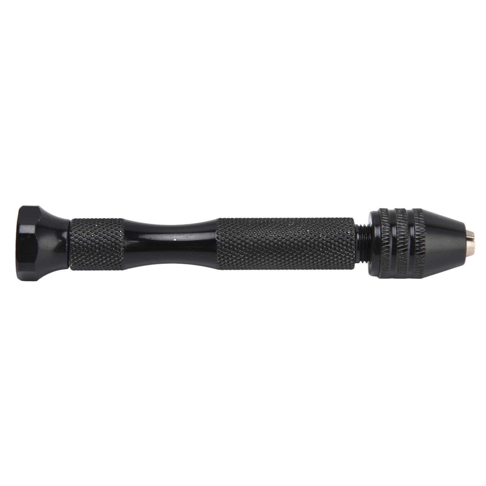 Pin Vise Tool Hand Drill Mini Hand Twist Drill Model Punching 0.3?3.4mm Clamping Range Black