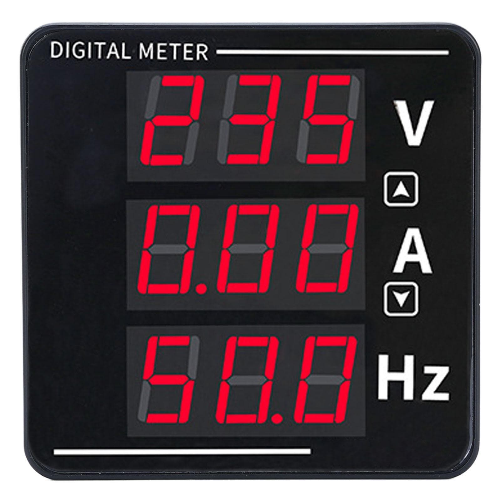 Digital Multimeter LED Display AC Voltage Current Frequency Multimeter Tester 50500V 0120A