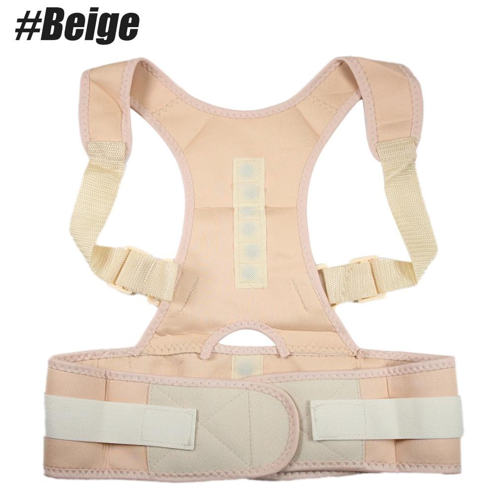 Magnetic Therapy Posture Corrector Posture Corset Shoulder Support Belt Men and Women Braces and Support Belt Shoulder Posture 3XL