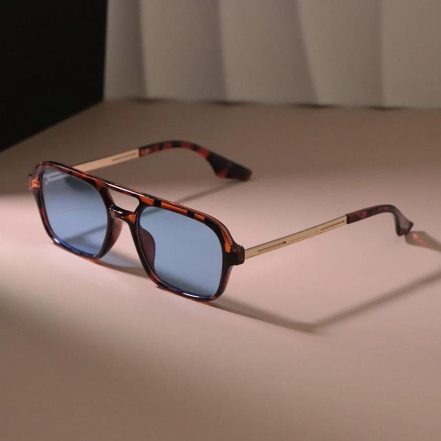 Square Vintage Sunglasses Women Men Designer Retro Sun Glasses Fashion Mirror Lens Travel Punk Shades Oculos De Sol Other
