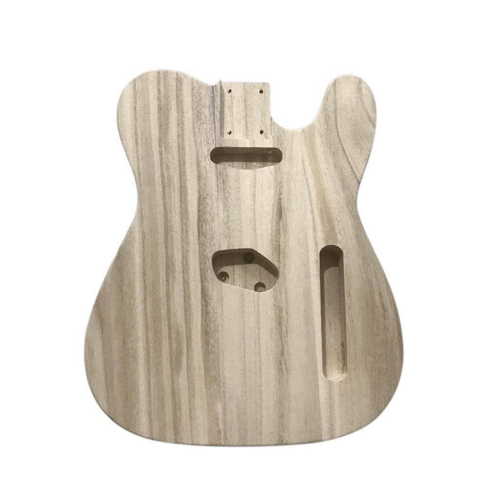 Polished Wood Type Electric Guitar Barrel DIY Electric Maple Guitar Barrel maple