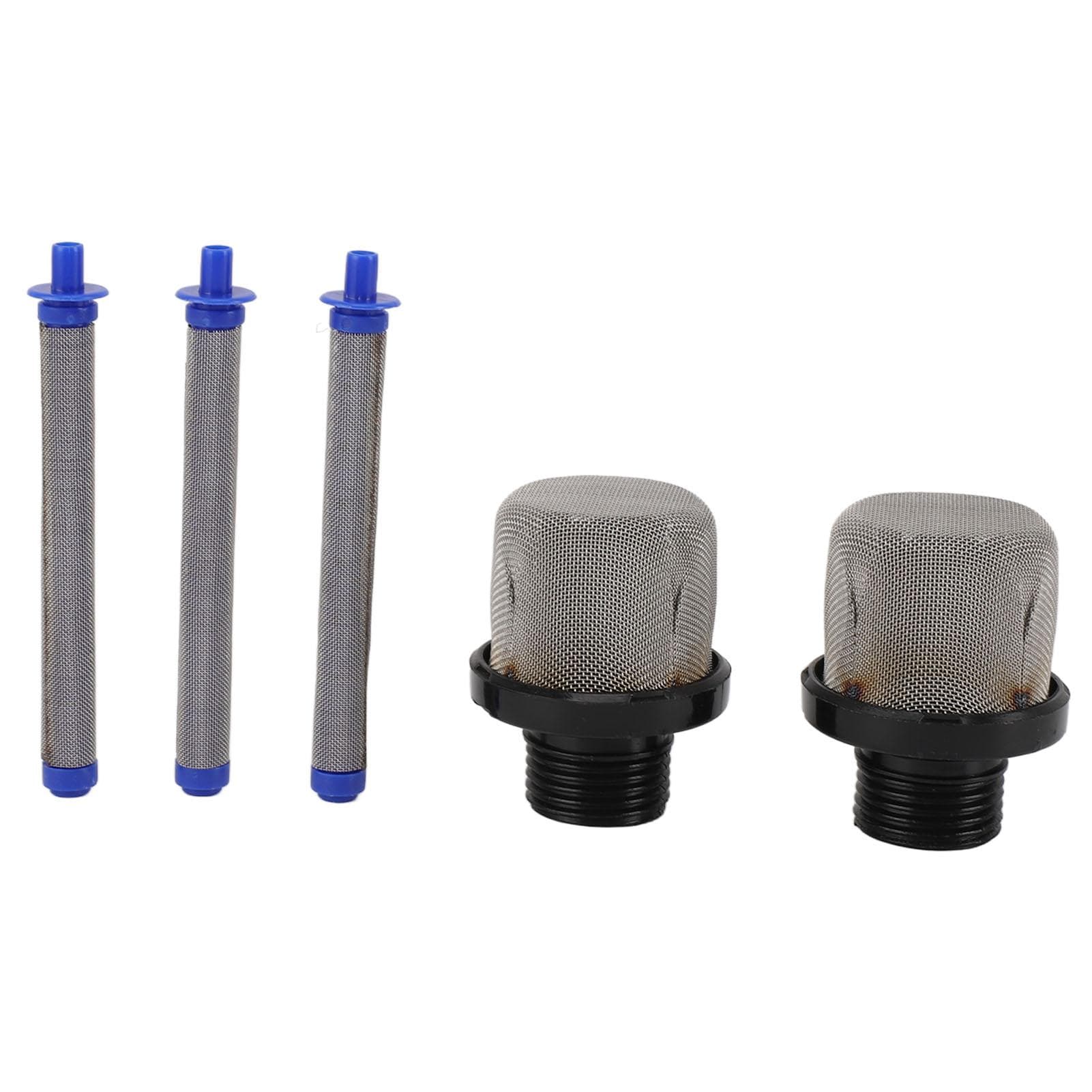 2PCS 288716 Inlet Suction Strainer and 3PCS Airless Spray Machine Filter Kit Washable Reusable