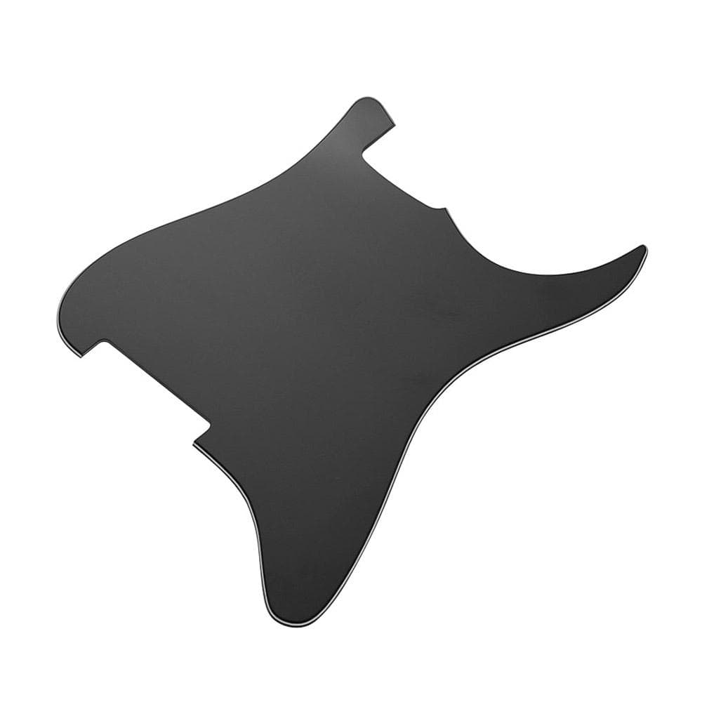 3 Ply Guitar Pickguard for American ST Electric Guitars DIY Custom Guard Plate Black