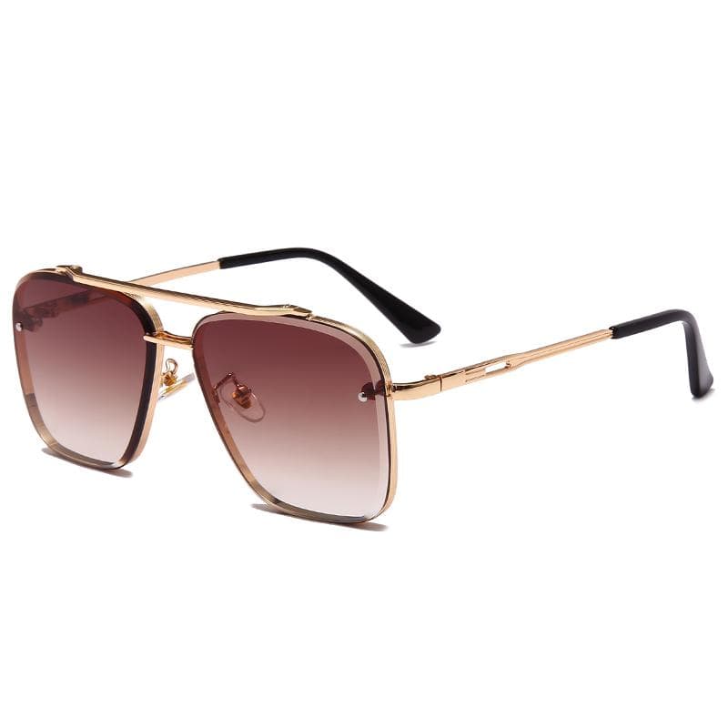 Fashion Classic Square Sunglasses Vintage Metal Frame Sun Glasses Shades UV400 Eyewear
