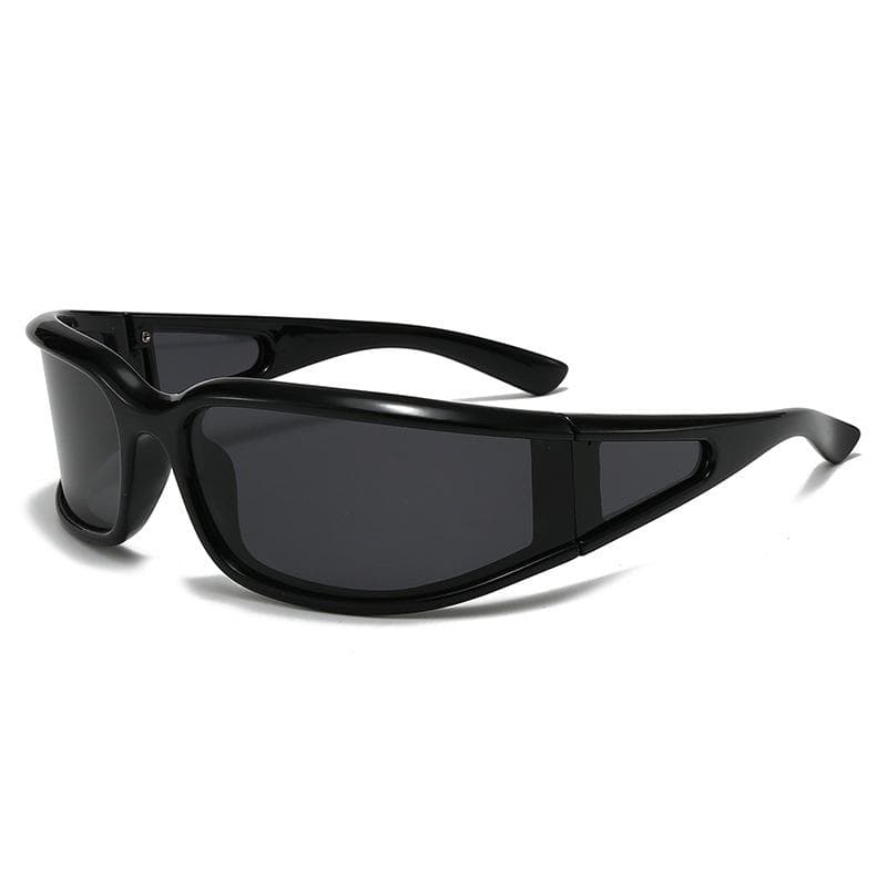 New Luxury Windproof Sports Sunglasses for Women Men UV400 Protection Y2K Retro Fashion Outdoor Cycling Glasses as picture