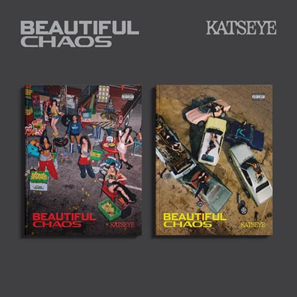 KATSEYE [BEAUTIFUL CHAOS] 2nd EP Album 2 VERSION SET