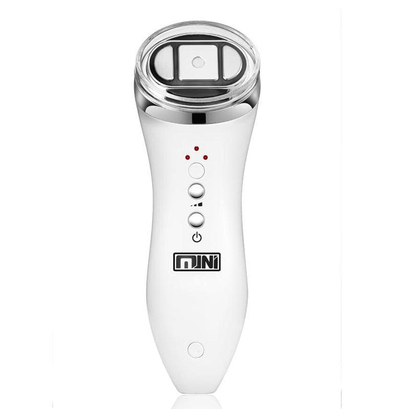 Introducer HIFU Mini Beauty Instrument EMS Skin Rejuvenation Household Facial Beauty Instrument Electronics white