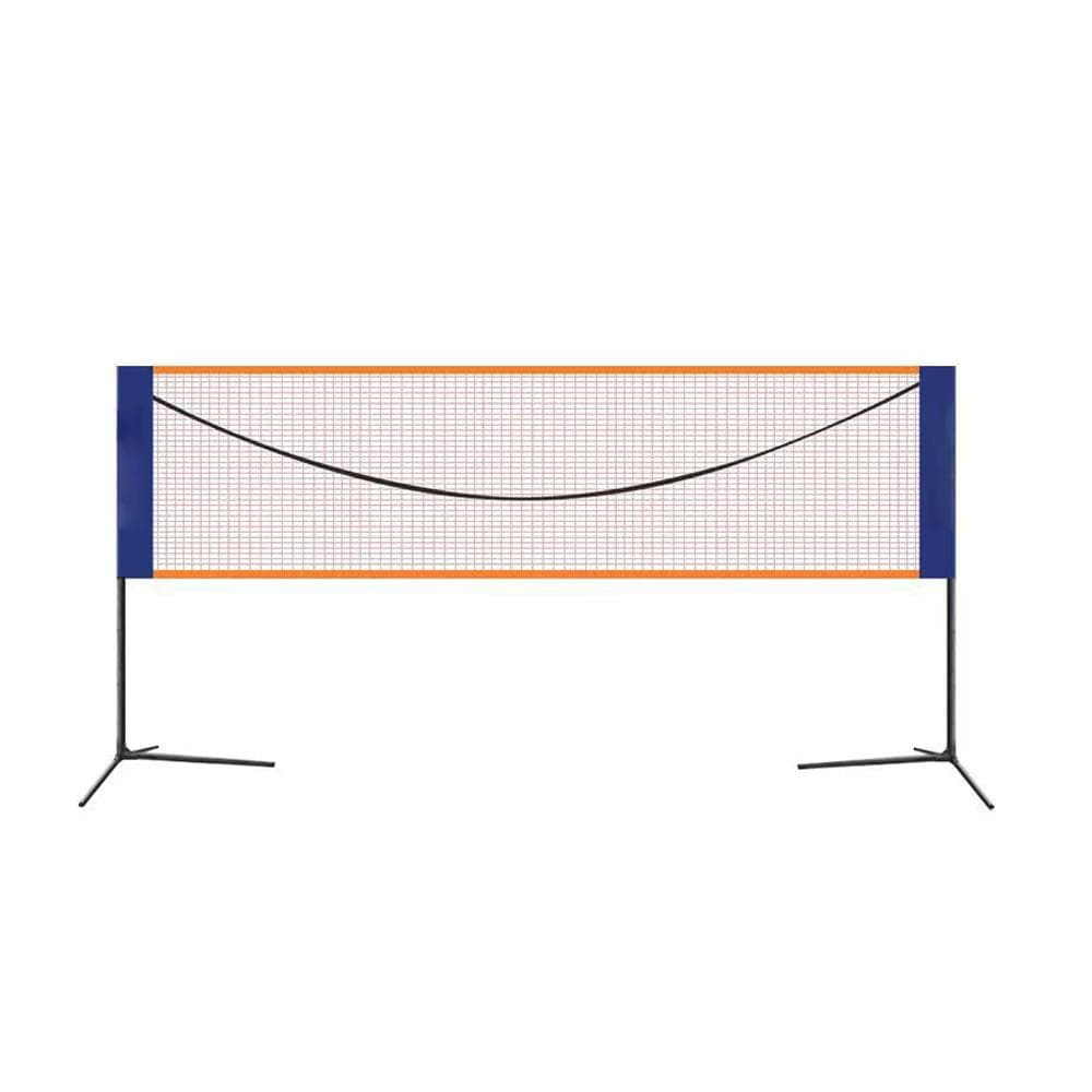Portable Badminton Net Foldable Standard Tennis Badminton Training Net 20ft Width Pickleball Net multicolour