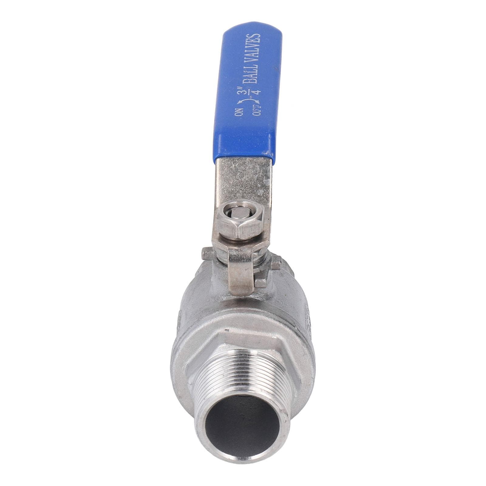 Ball Valve Female Male Thread 34in Stainless Steel Good Sealing NPT Ball Valve for Water Oil Gas