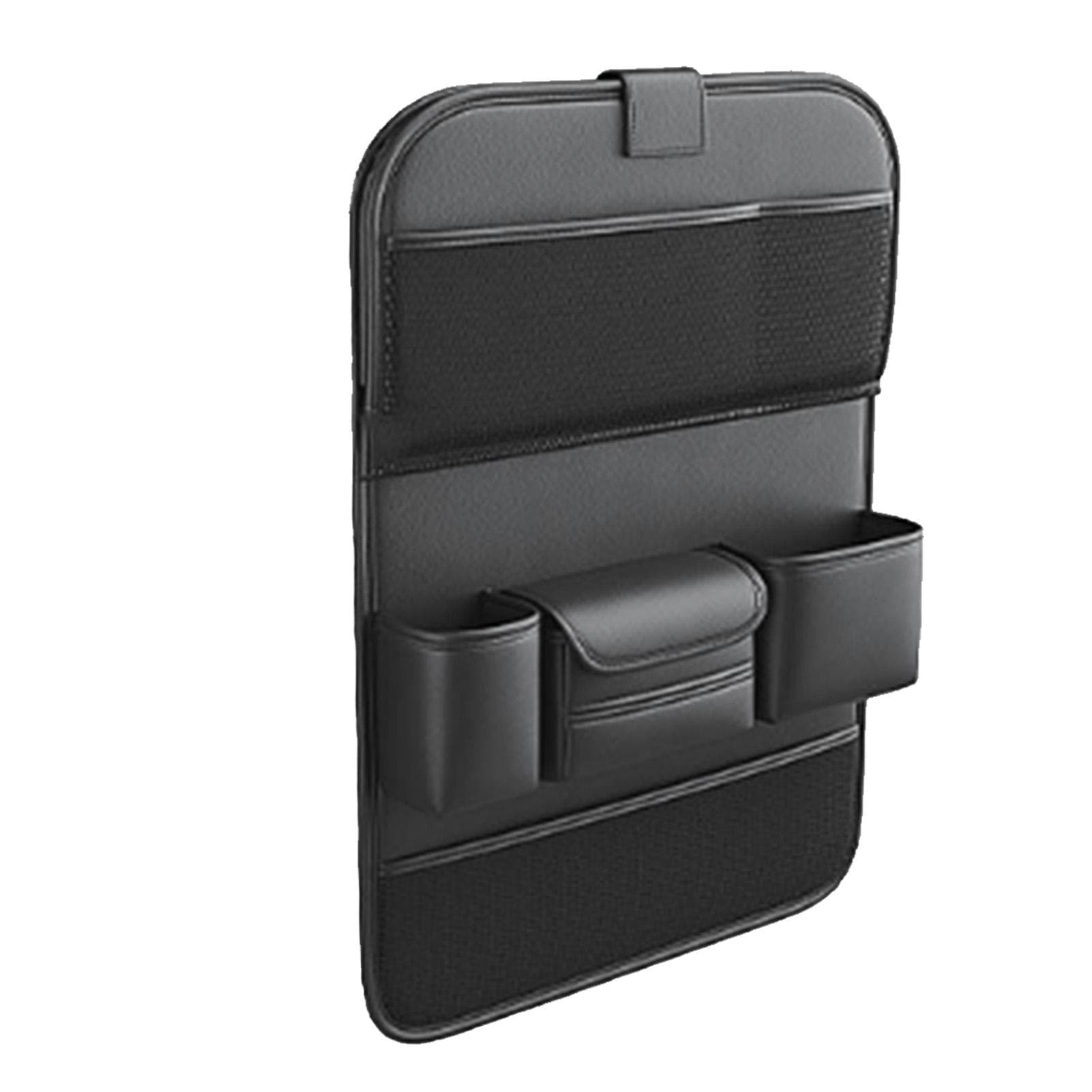 Car Seat Back Organizer Multifunctional Sturdy Durable Foldable Table Seat Back Organizer for Car