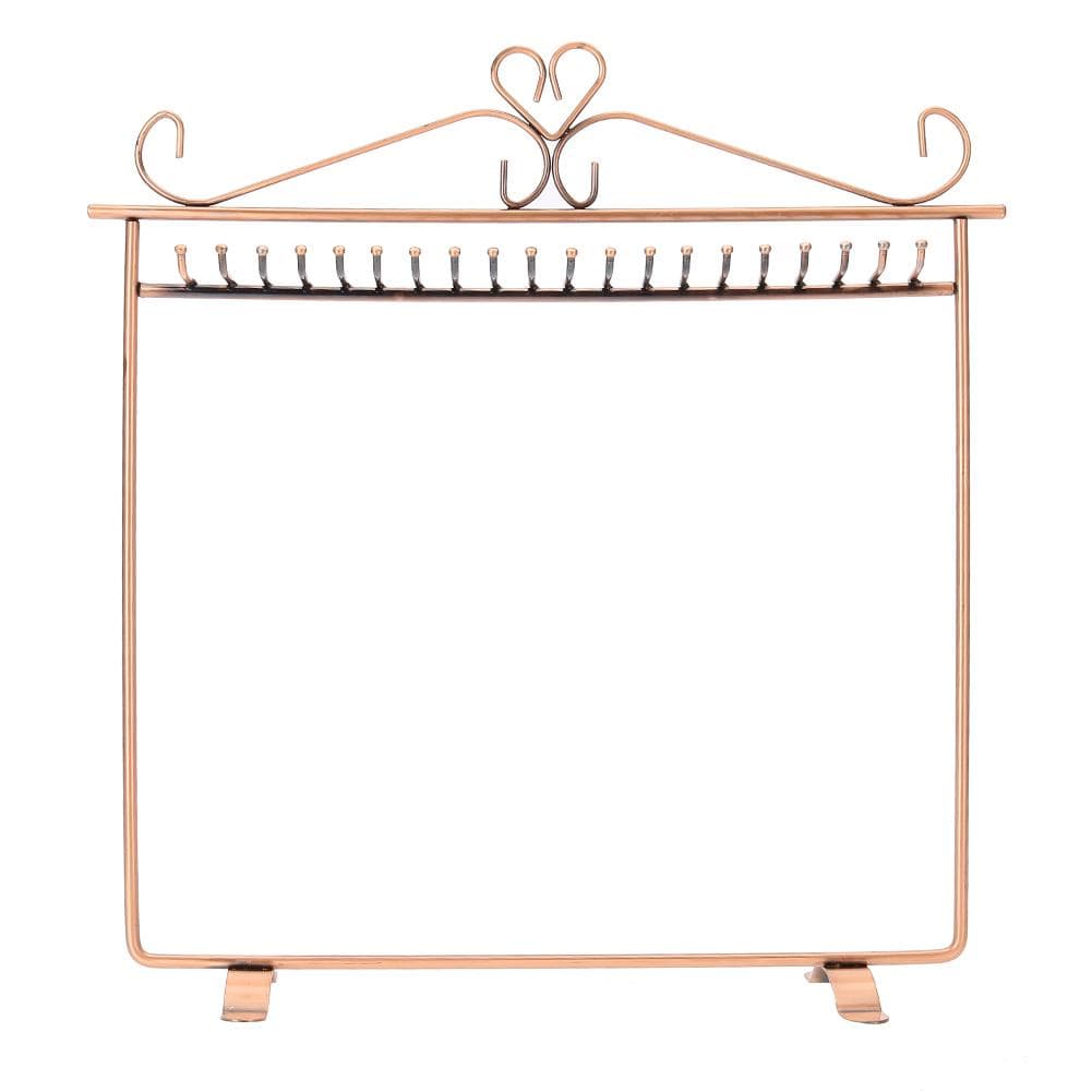 Jewelry Display Holder Necklace Bracelet Earrings Organizer Stand with 20 Hooks
