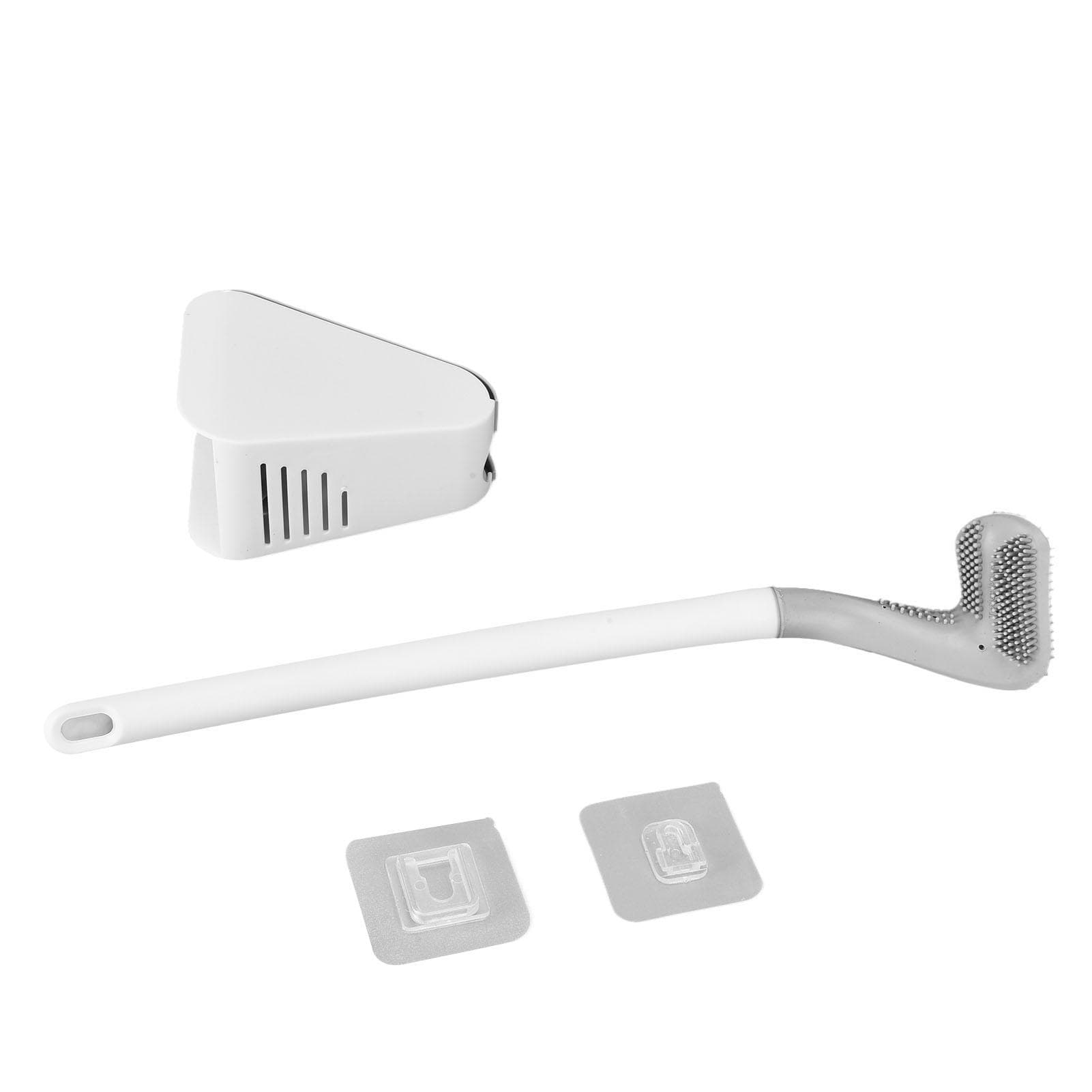 Hanging Golf Toilet Brush Long Handled No Dead Corner Cleaning Brush for Household BathroomBlue white