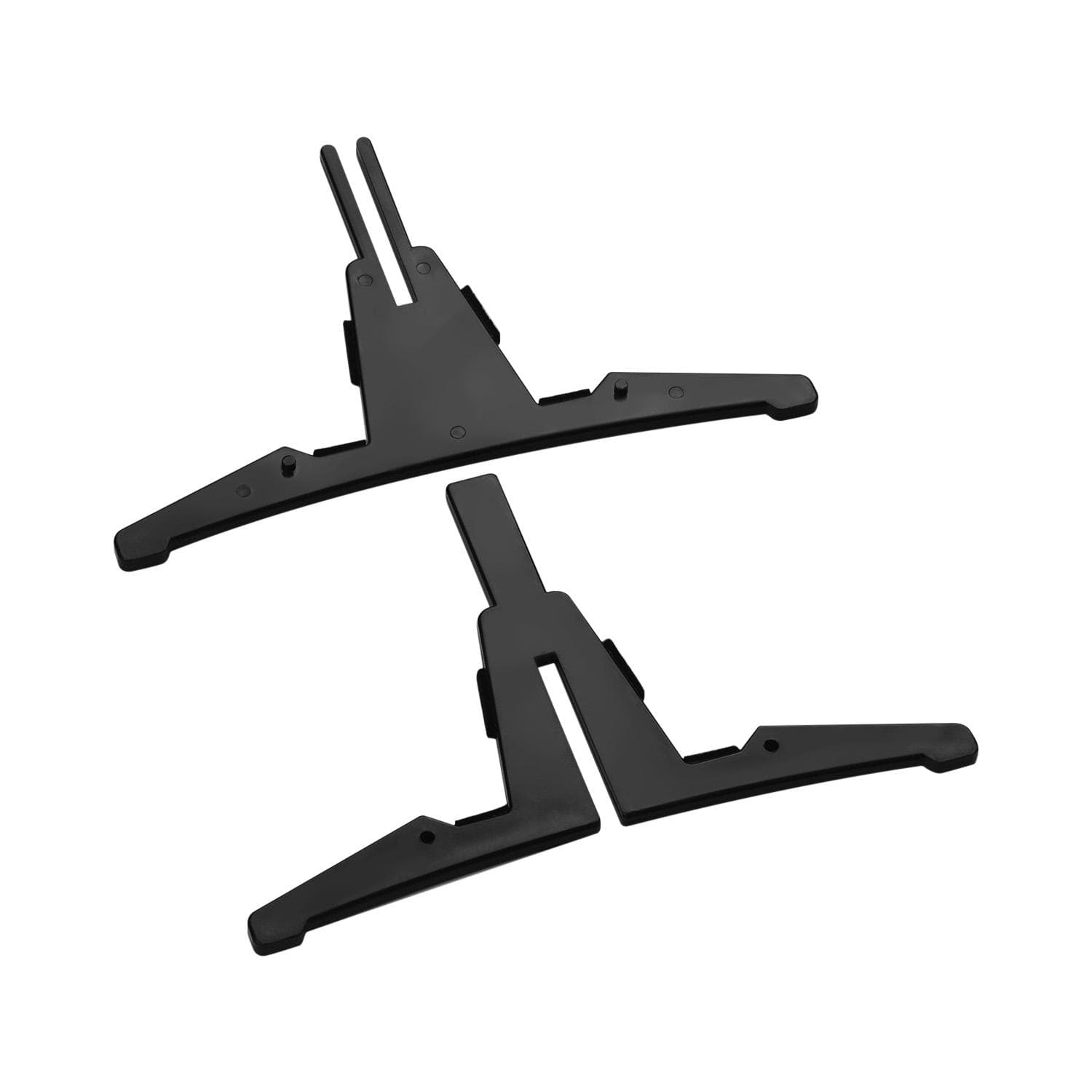 Detachable Clarinet Stand Holder Support Portable Lighweight Plastic Black