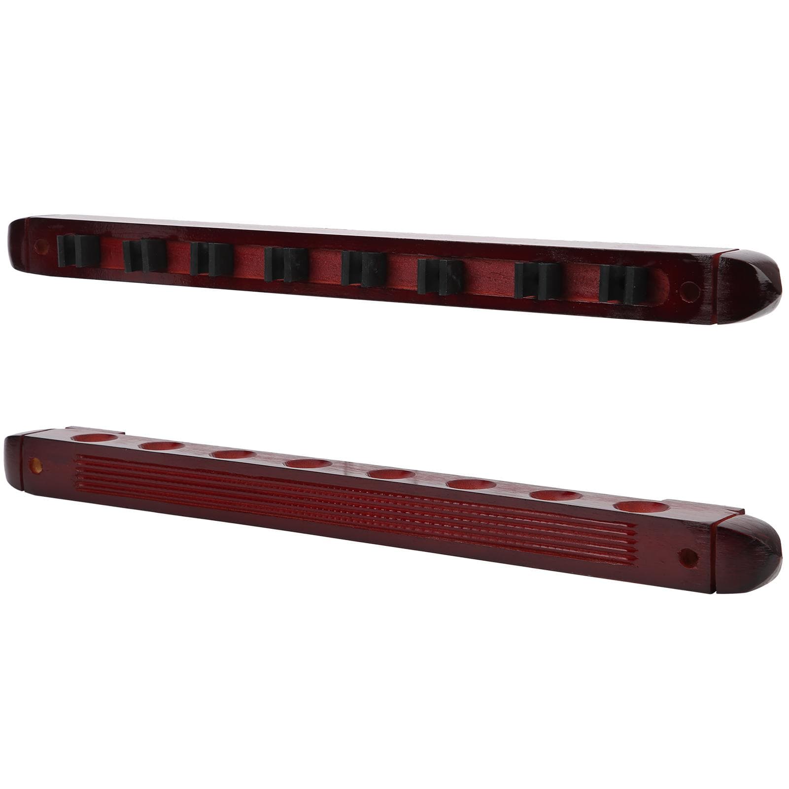 Wall Mounted Snooker Billiards Cues Rack Pool Cues Stick Pole Rod Holder Billiards Accessory