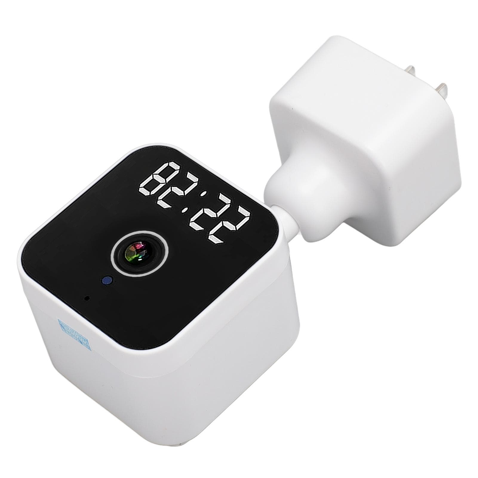 Indoor Security Camera with Clock 2.4G WiFi Wireless HD 3MP Baby Camera Pet Camera with Motion US Plug