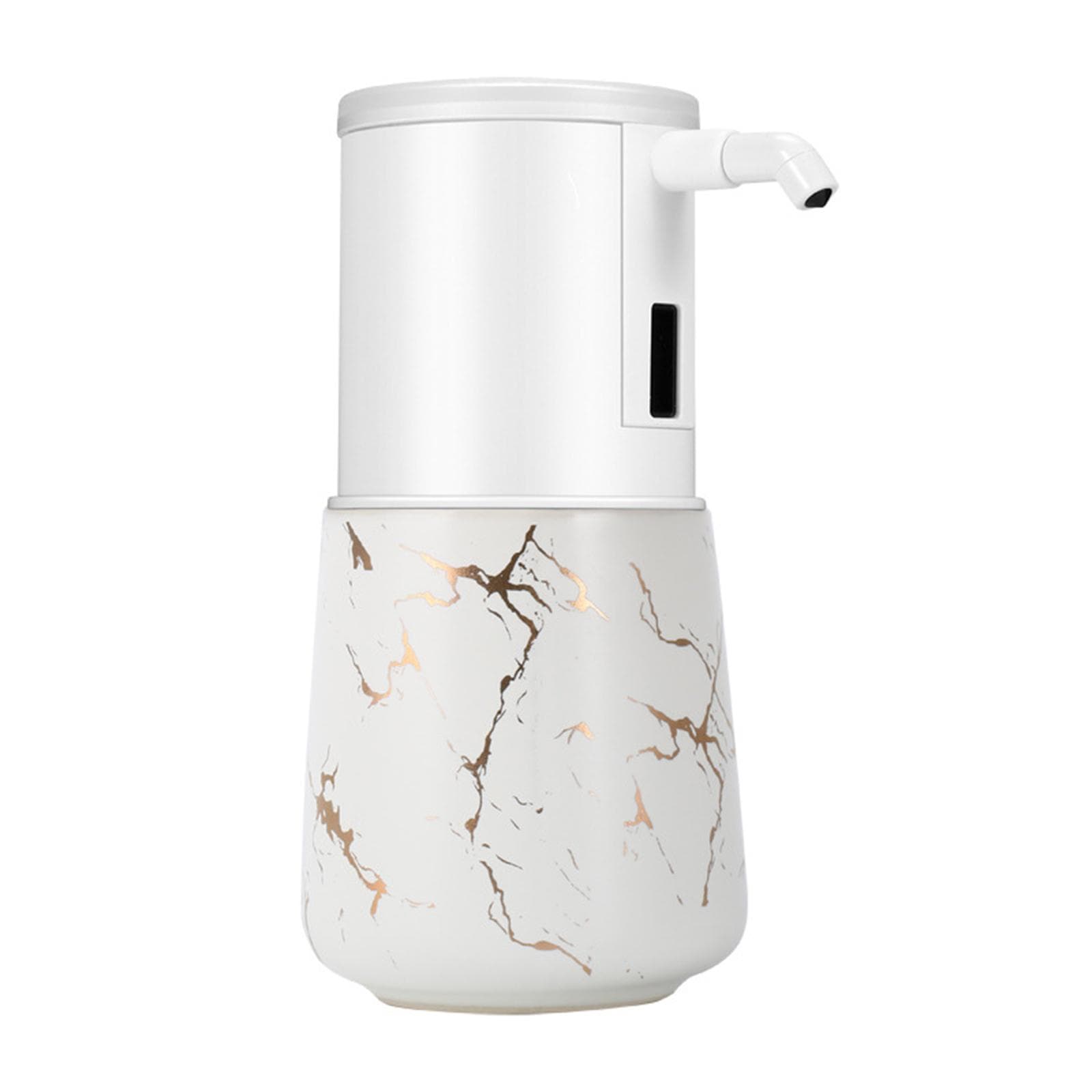 Touchless Automatic Sensor Soap Dispenser Rechargeable Smart Infrared Sensor Hand Wash for Office Home Bathroom and Kitchen Pump white