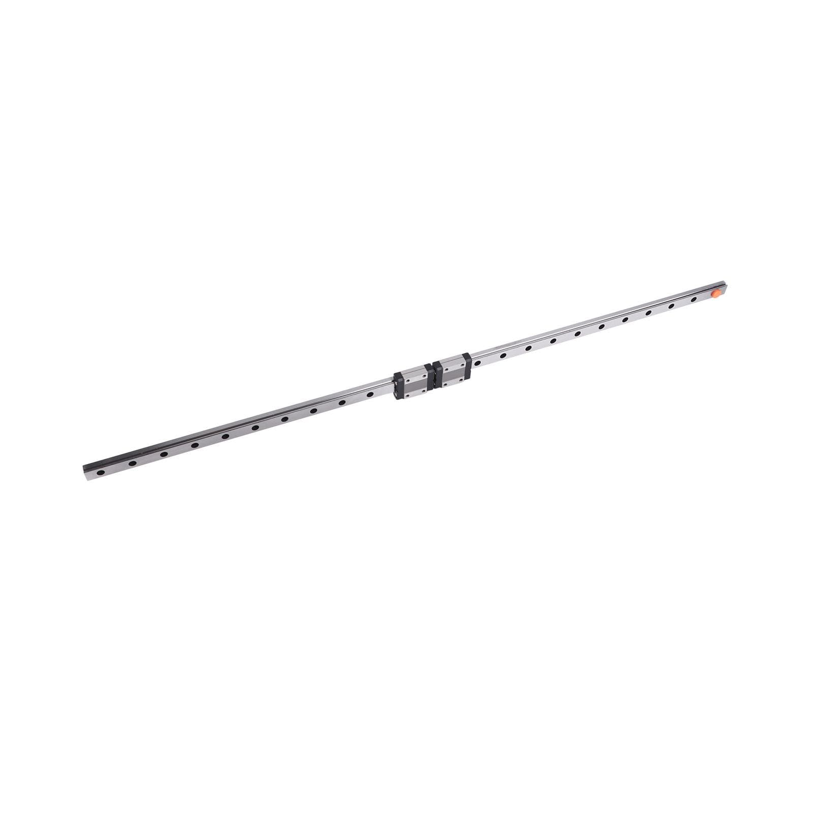 MGN12C Linear Guide Rail Stainless Steel High Accuracy 4 Point Contact Linear Rail Slide with 2 600mm / 23.62in