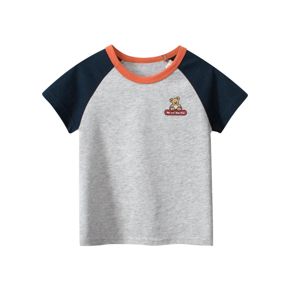 Summer New Children's Short-sleeved T-shirt Baby Girl Clothes 140cm