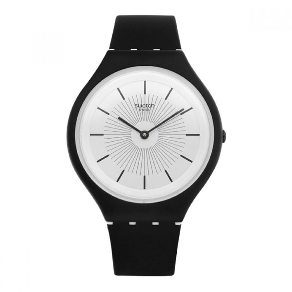 SWatch Svub100 Skin Skinnoir Men S Urethane Watch SVUB100