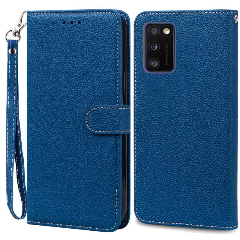 A41 Case For Samsung Galaxy A41 Case Wallet Leather Filp Case For Samsung A41 A 41 Case A415F Soft Silicone Cover Coque Fundas For Samsung A41