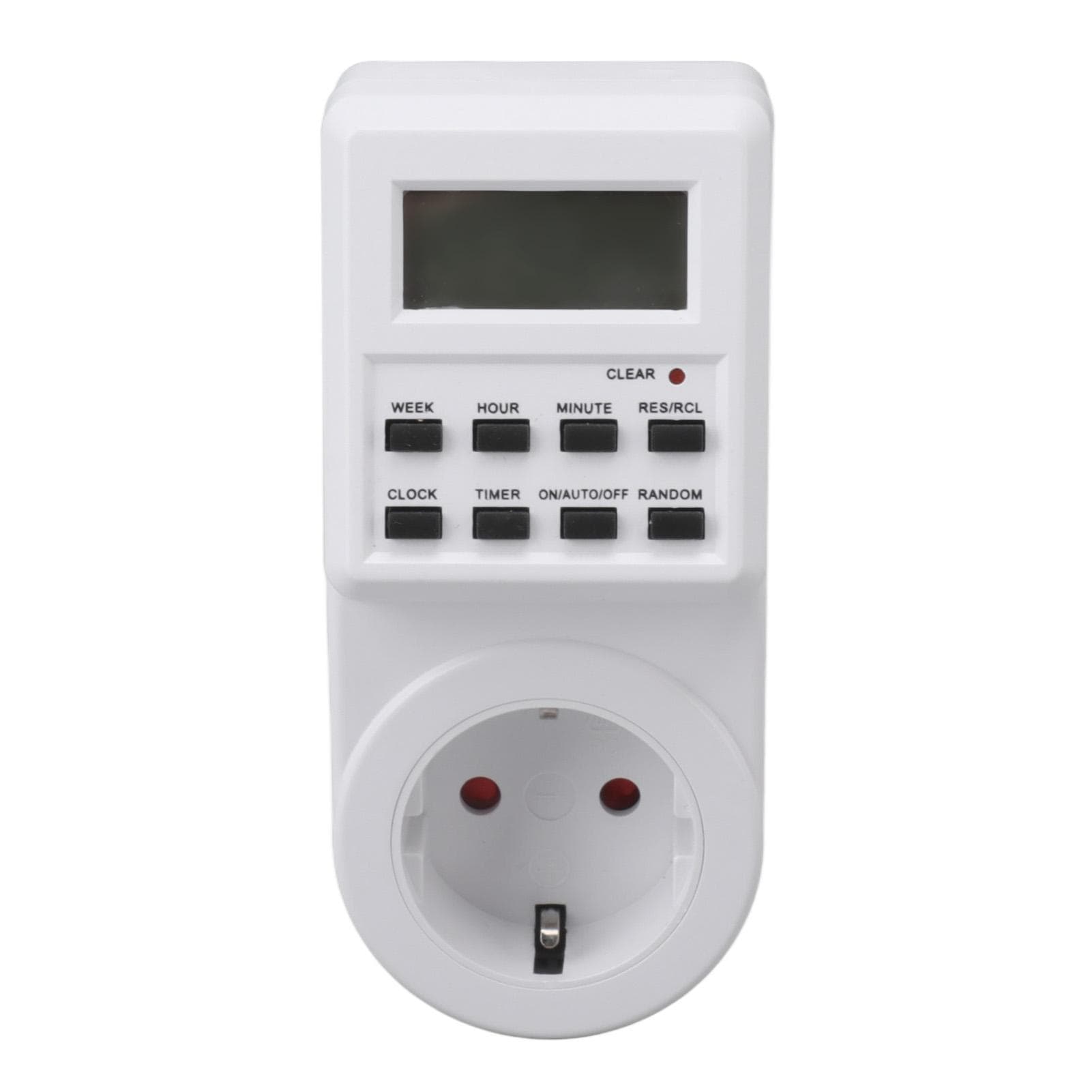 Indoor Mini Outlet Timer Digital Countdown Timer Outlet Indoor Timed Power Switch with Countdown