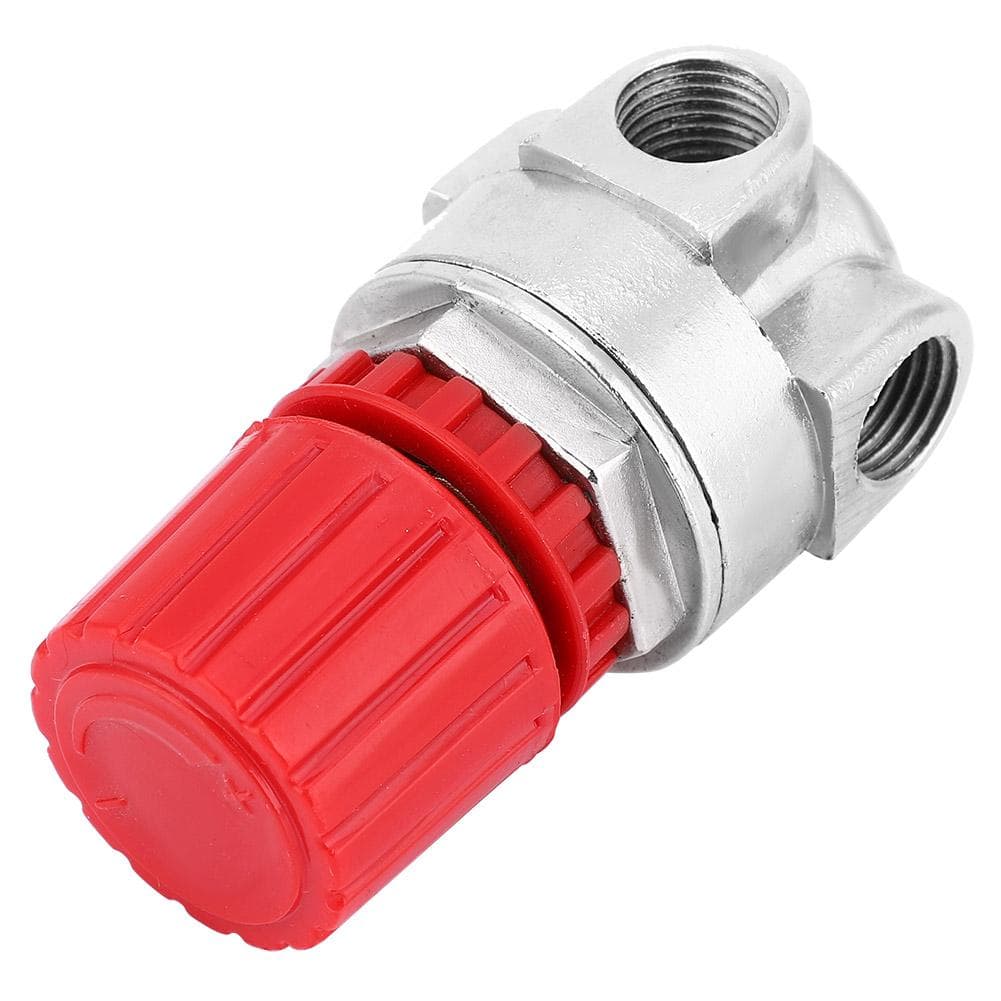 Valve Zinc Alloy High Accuracy 4 Holes Pressure Regulating Control Air Compressor Accessories