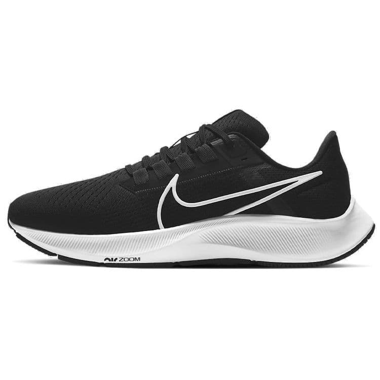 Nike Air Zoom Pegasus 38 Black White Men Sneakers Anthracite Volt CW7356-002 44.5
