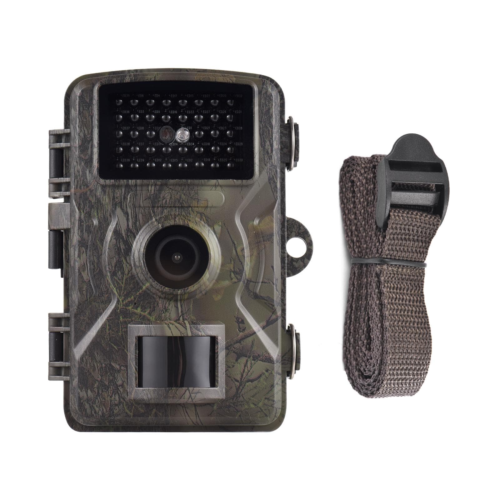 1080P Trail Camera 16MP Wildlife Scouting Camera Tracking Camera with 2.0 Inch TFT Color Screen dark green