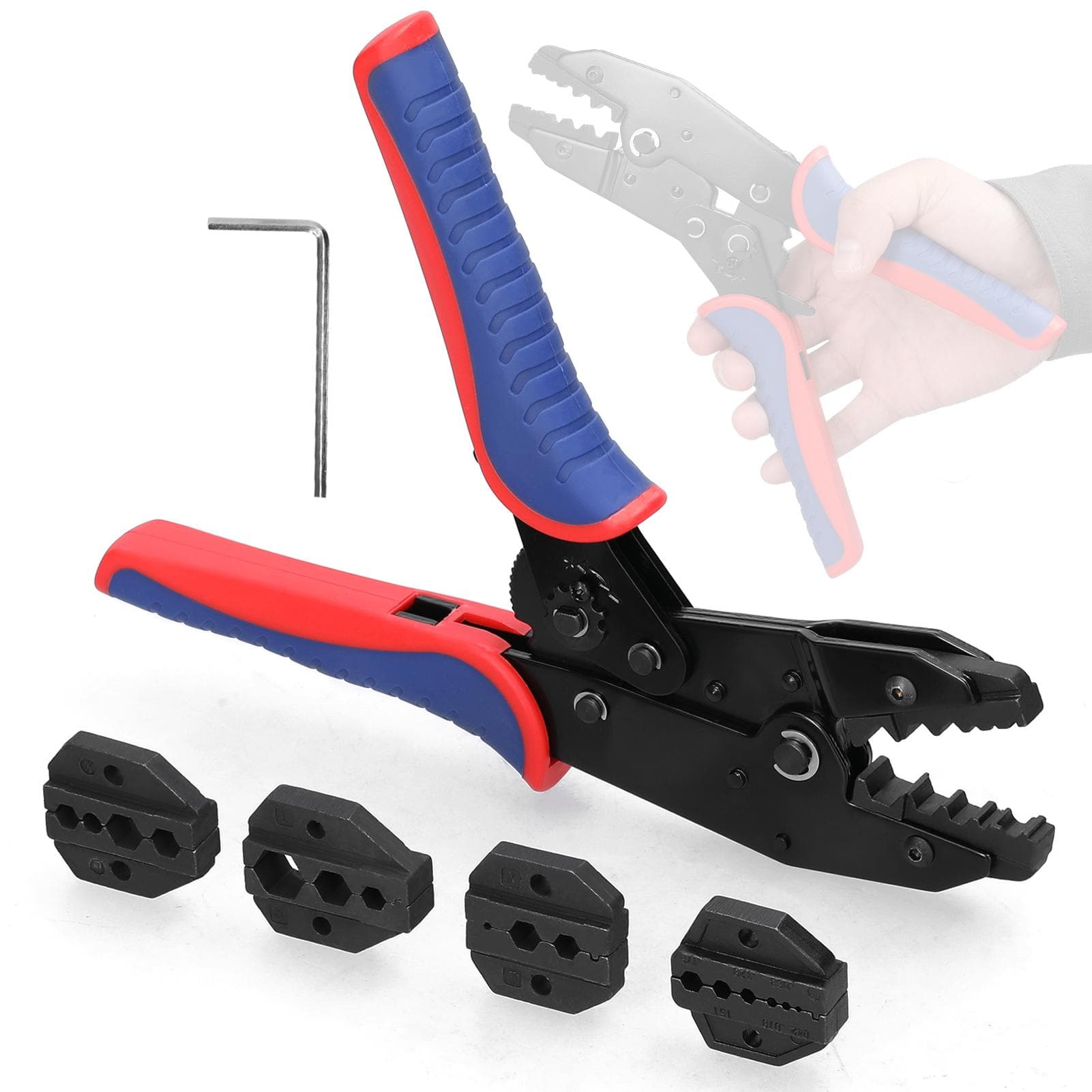 Coaxial Cable Crimping Tool Set Pressed Plier Electrician Tools Electrical Coaxial Cable Clamp 0