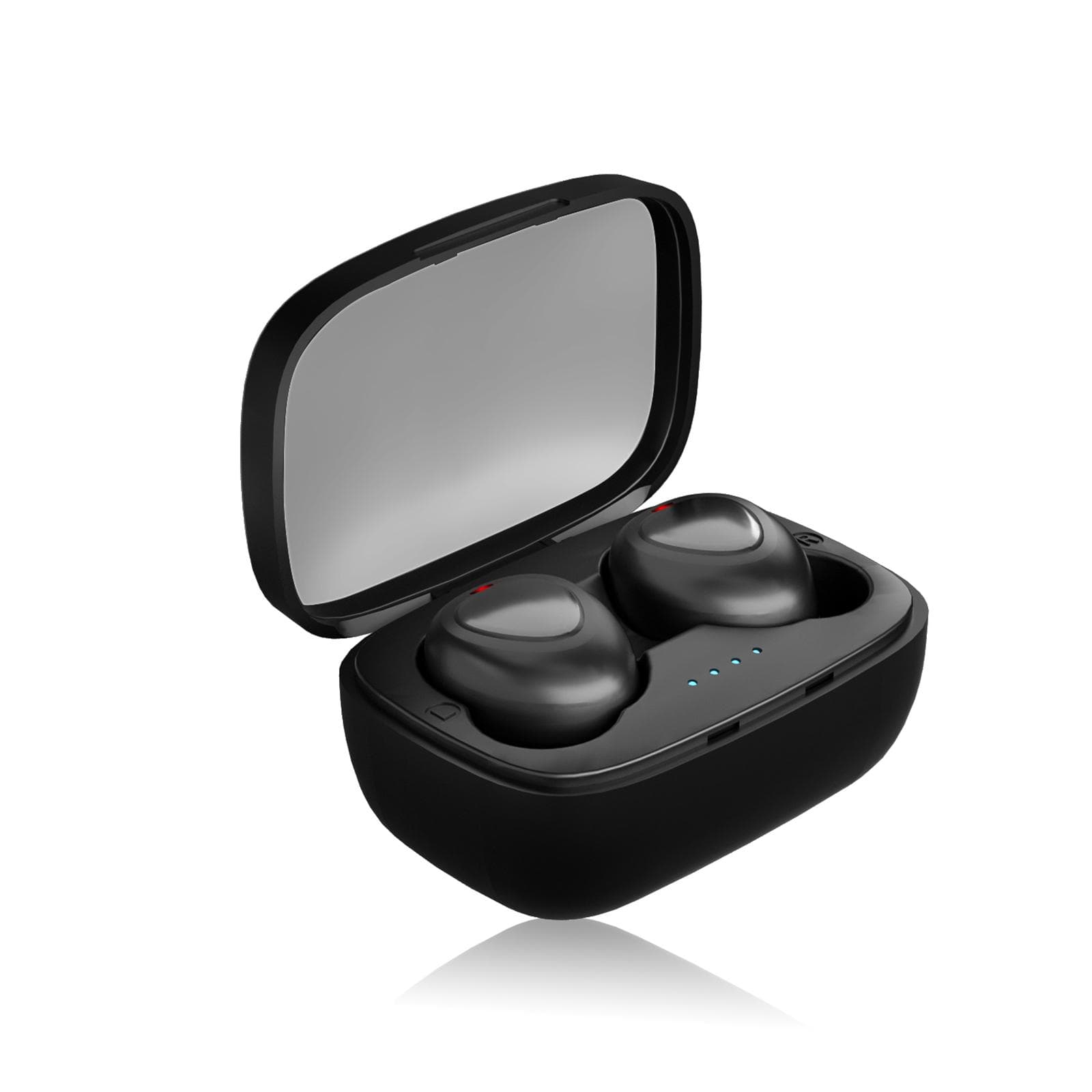 Wireless Earbuds in-Ear Headphone BT Earphones Sport Earbuds for Music Game Call Compatible with black