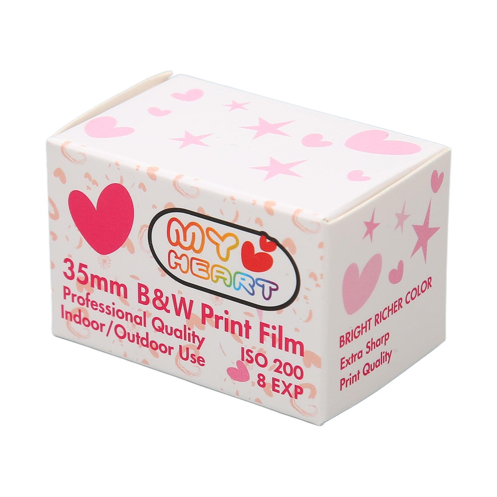 35mm Black and White Print Film ISO 200 HD Camera Black and White Negative Film for 135 Cameras 18