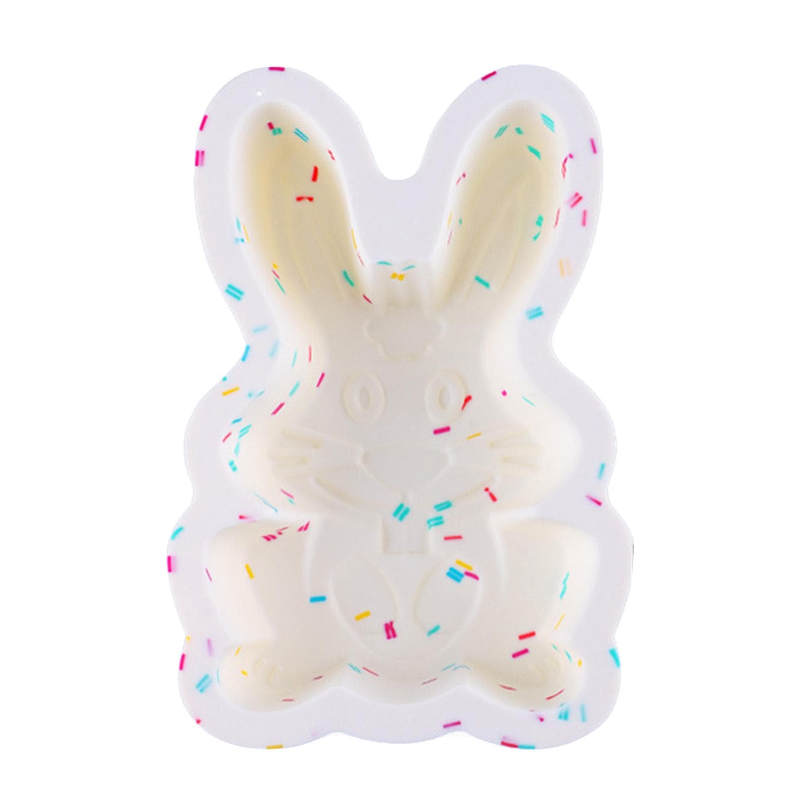 Easter Cake Pan Silicone Cake Maker Tray DIY Chocolate Tool for Easter Baking Party Bunny