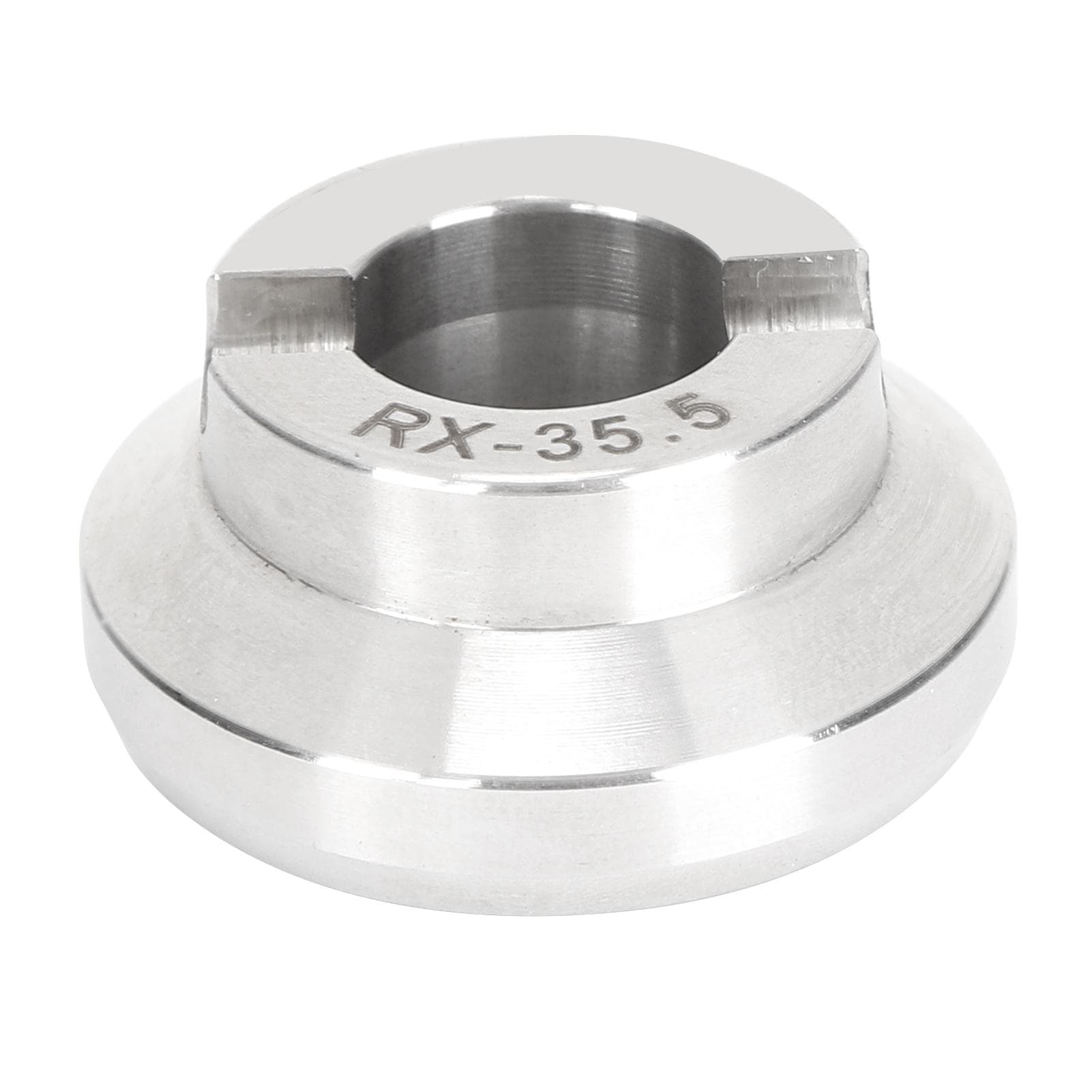 Antirust Professional Watch Die Watch Back Case Cover Remover Stainless Steel Grooved Dies(35.5mm 35.5mm / 1.4in
