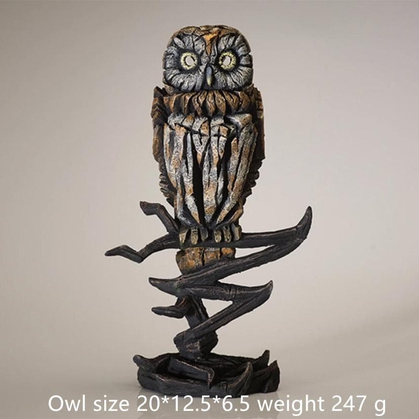 New Trends Contemporary Nordic Style Animal Sculpture Home Decoration Lion Tiger Bust of Edge Scenes Room Decor&Wall Owl