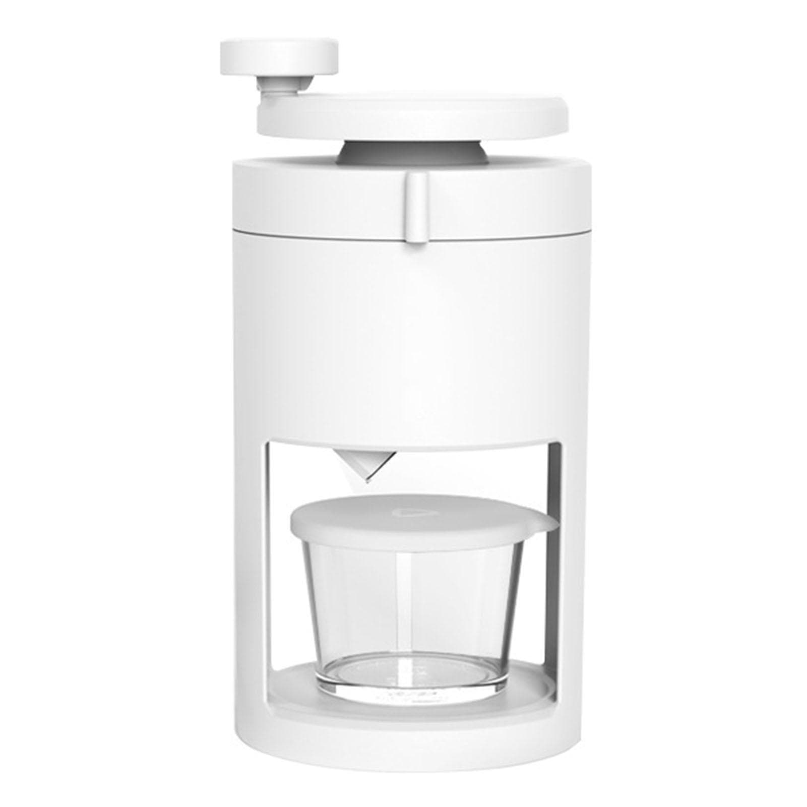 Manual Ice Crusher Wireless Portable Pointed Blades Shaved Ice Maker Machine for Family Gatherings