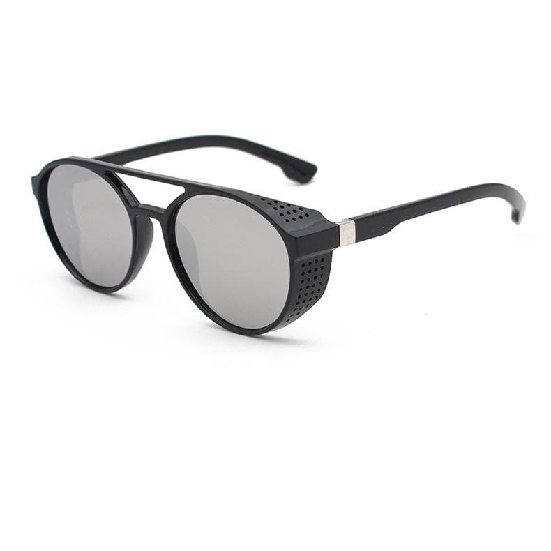 1PCS Steampunk Sunglasses Men Women Vintage Round Eyewear UV400 Protection Retro Classic Designer Brand Sun Glasses