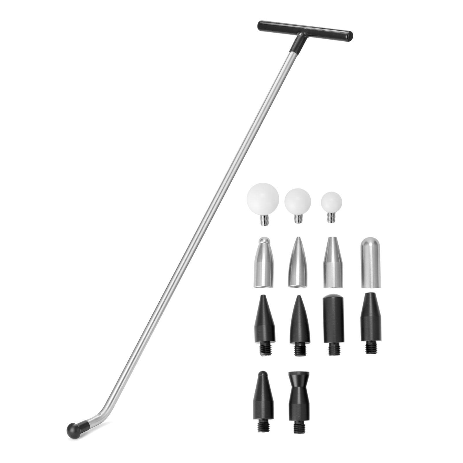 Dent Removal Rods Car Crowbars Paintless Dent Repairing Tools Kits Paintless Dent Repairing Service Tools black