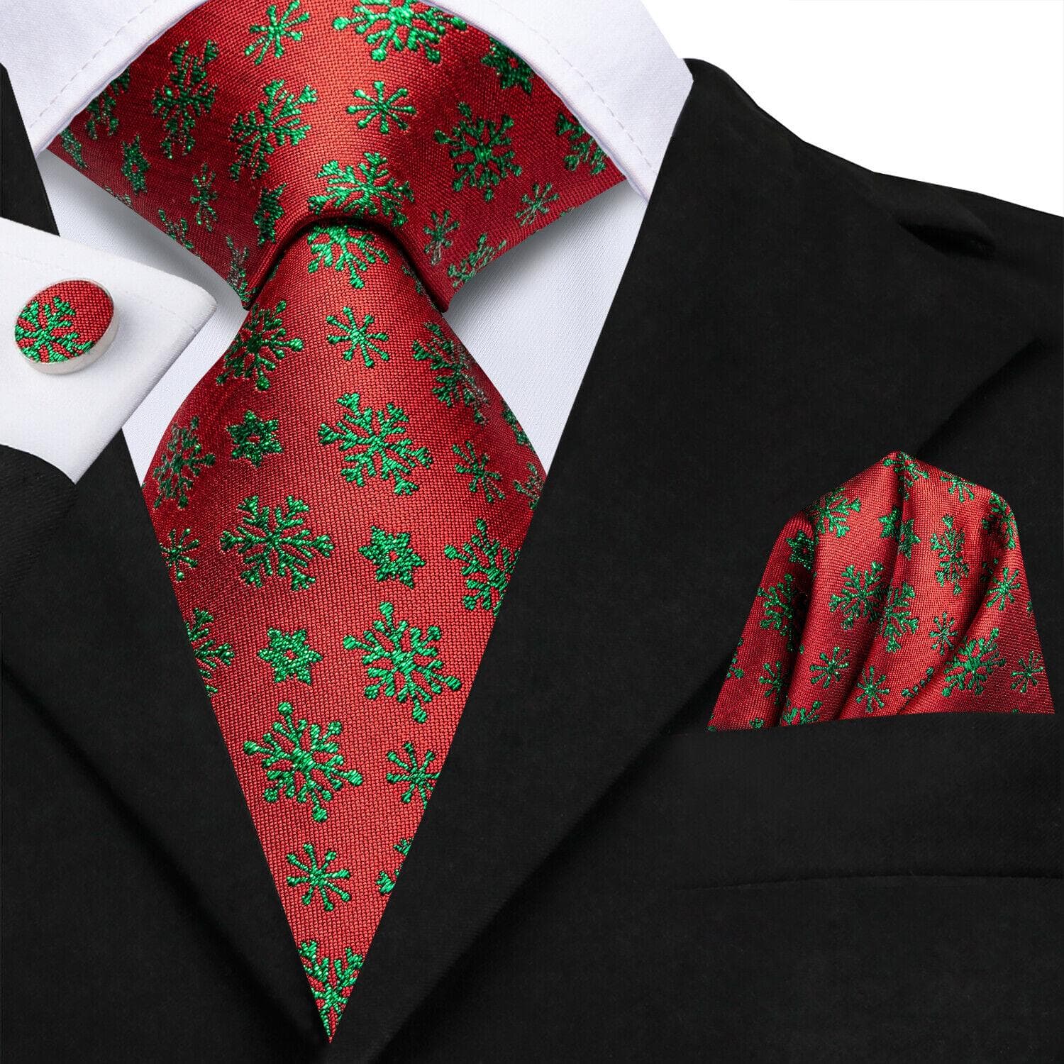 Hi-Tie Ties for Men Silk Tie Sets Pocket Square Cufflinks Wedding Formal Business Party Mens Tie Sets N-3842