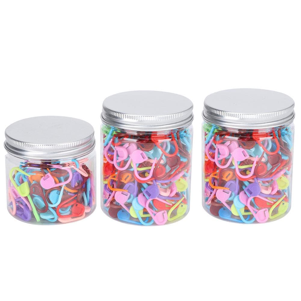 600Pcs Knitting Locking Stitch Markers Crochet Colored Counter Anti‑Solution Plastic Small Pin
