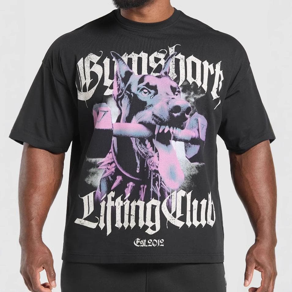 New Men's Loose T-shirt 5XL