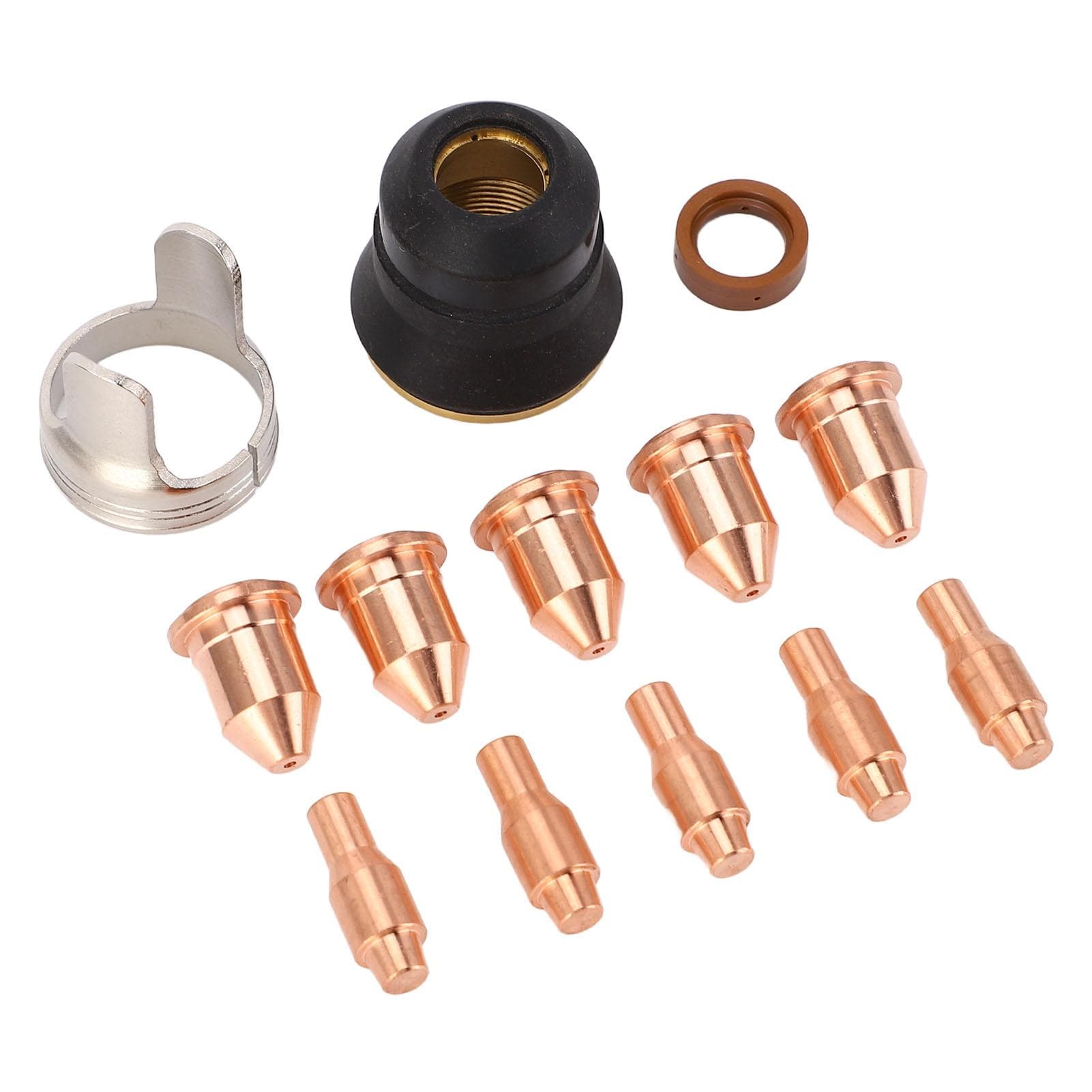 13PCS Set Plasma Cutting Consumables Kit 56811 Nozzle 56576 0.9mm Electrode 56255 Tip for Harbor
