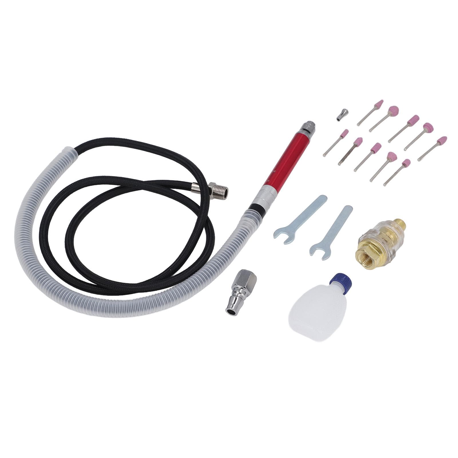 Air Micro Grinder Kit 18in 58000RPM Multifunctional Air Powered Micro Die Grinder Kit
