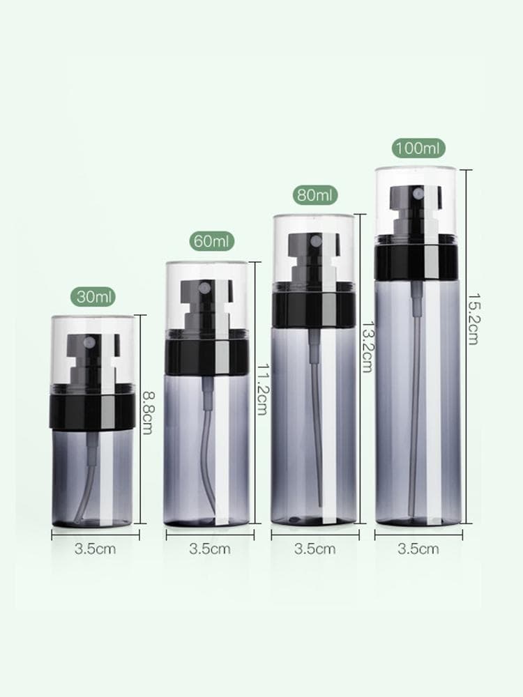 Spray Bottle 30ml 60ml 80ml 100ml Travel Bottle Ultra Fine Moisturizing Cosmetic Bottle Portable Spray Bottle 80ml light grey